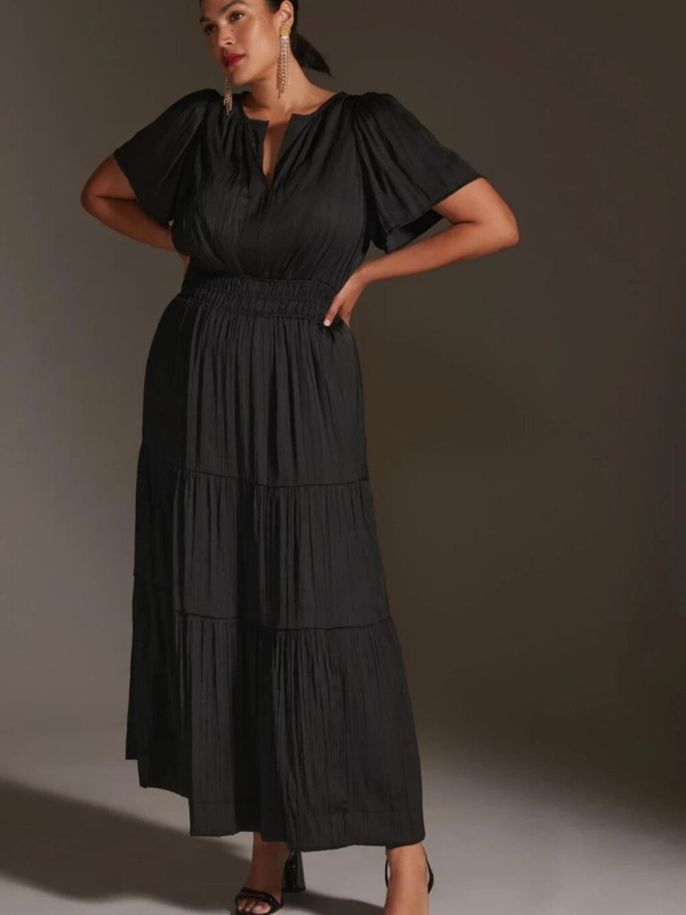 The Somerset Maxi Dress Satin Edition